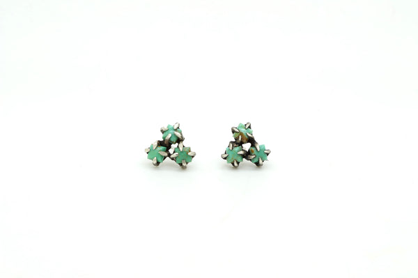 Turquoise Cluster Stud