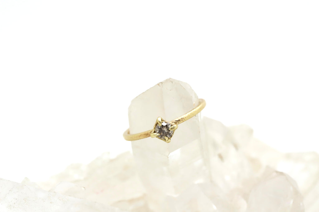 Stacking Stone Diamond Ring