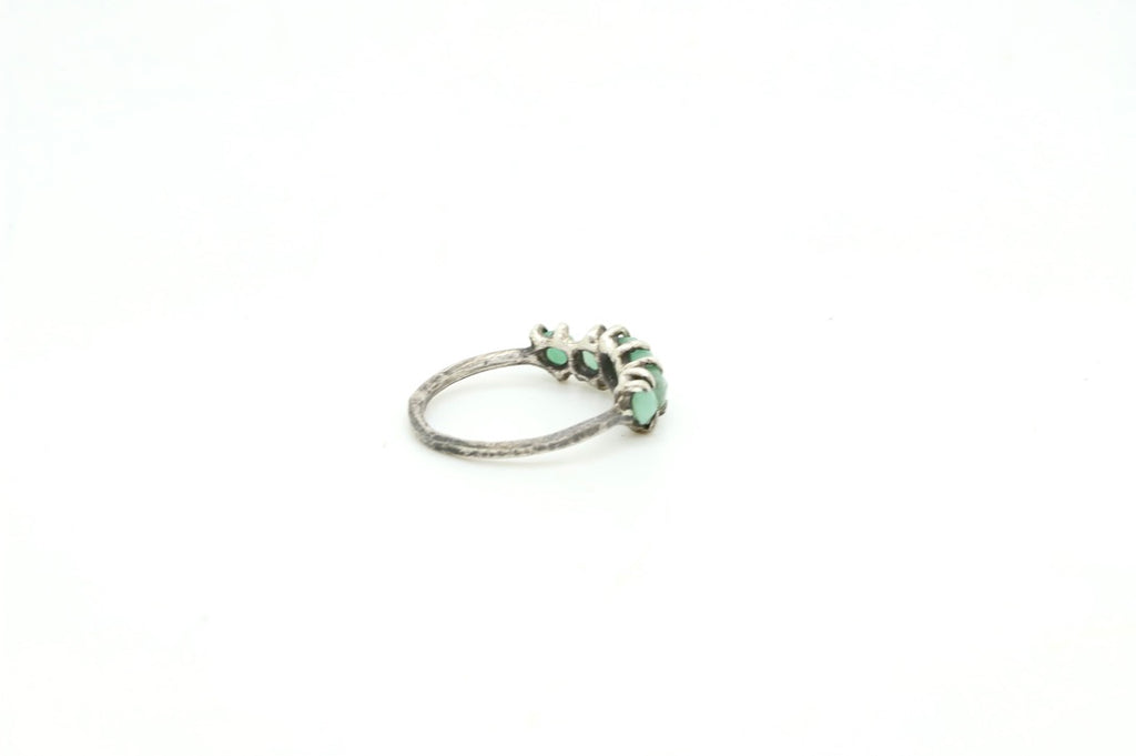 Five stone Emerald Ring