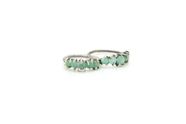 Five stone Emerald Ring