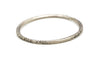 Thin gravel bangle bracelet